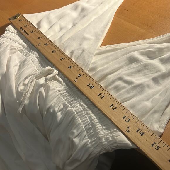 NEW L Space S White Emma Cover Up Midi Maxi Dress - Picture 11 of 12